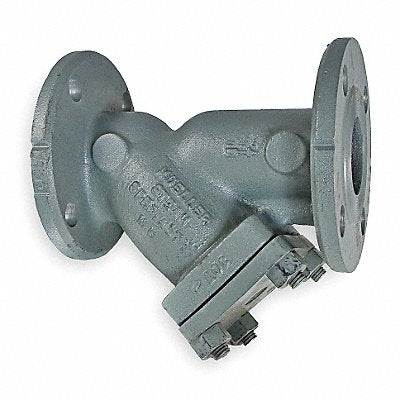 MUELLER STEAM SPECIALTY 4781CS-N Y Strainer, Carbon Steel, 4 in, Flanged, Perforated, 0.062 in, 275 psi