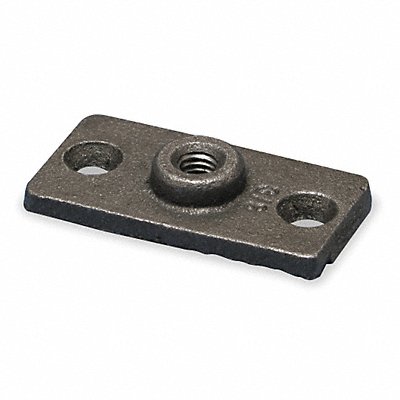 GRAINGER 365M0037CP Threaded Rod Hanger Plate 0.47 L