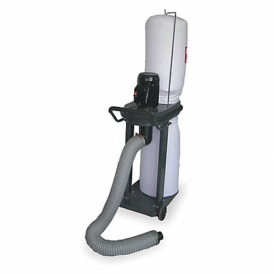 DAYTON 1RWB3 Mobile Dust Collector 1 HP 115/230 V
