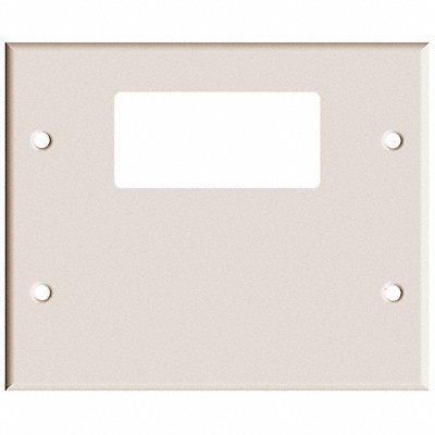 HUBBELL WIRING DEVICE-KELLEMS HBL4747RXIV Plate 4000 Series Raceway Plates
