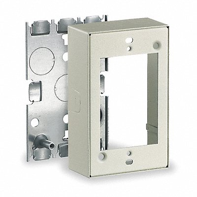 HUBBELL WIRING DEVICE-KELLEMS HBL5747IVA Switch and Receptacle Box Ivory