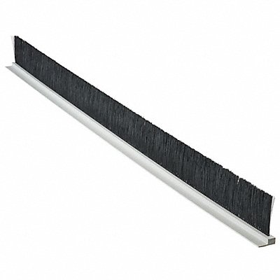 TANIS RPVC312036 Stapled Set Strip Brush PVC Length 36 In