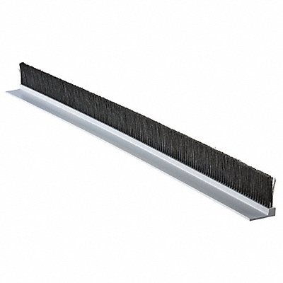 TANIS RPVC332036 Stapled Set Strip Brush PVC Length 36 In