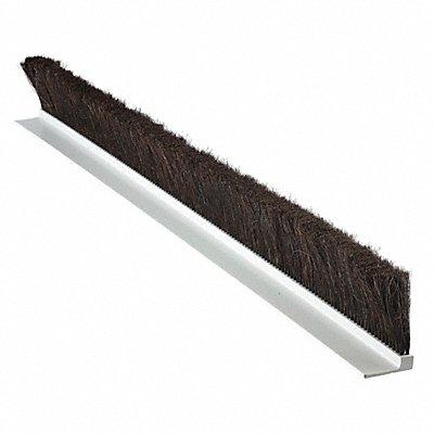 TANIS RPVC832036 Stapled Set Strip Brush PVC Length 36 In