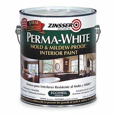 ZINSSER 2771 Latex Acryl Interior White Eggshell 1gal