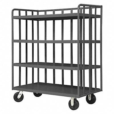 GRAINGER OPT603046PH95 Rod Truck 3000 lb 4 Shelf 60 in L