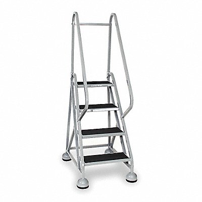 COTTERMAN ST401A2C1P5 F2130 Rolling Ladder Handrail Platform 36 In H