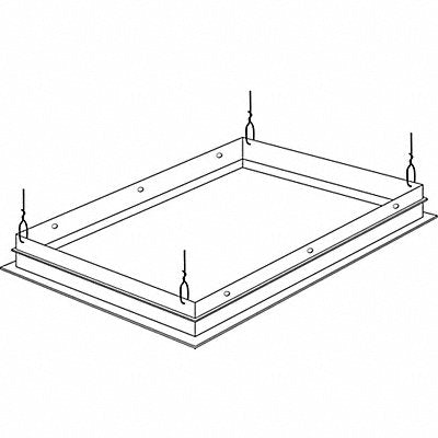LITHONIA LIGHTING DGA22 Drywall Grid Adaptor Kit 2 ft x 2 ft