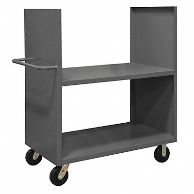 DURHAM MFG 2SPT304822K95 Stock Cart Heavy Duty 2 Shelf 48 X 30