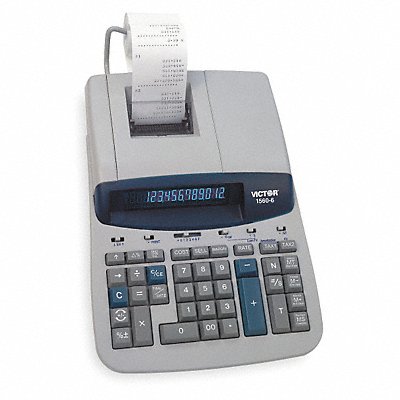 VICTOR TECHNOLOGY LLC. 15606 Finance Desktop Calculator LCD 12 Digits