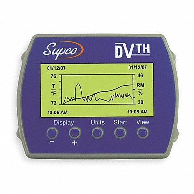 SUPCO DVTH Data View Logger Temp and Humidity