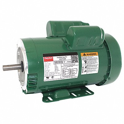DAYTON 1TMX2 Frm Dty Mtr Cap S/R TEFC 1-1/2HP 1725rpm