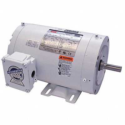 DAYTON 1TRZ6 Washdown Motor 1 HP 1750 56C 230/460V