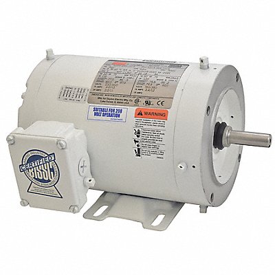 DAYTON 1TRZ8 Washdown Motor 3/4 HP 3500 56C 230/460V