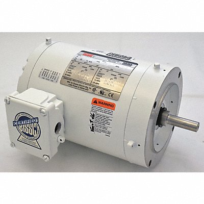 DAYTON 1TTA3BG Washdown Motor 3/4 HP 3500 56C 230/460V