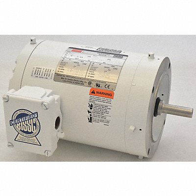 DAYTON 1TTB5BG Washdown Motor 3/4 HP 1745 56C 230/460V