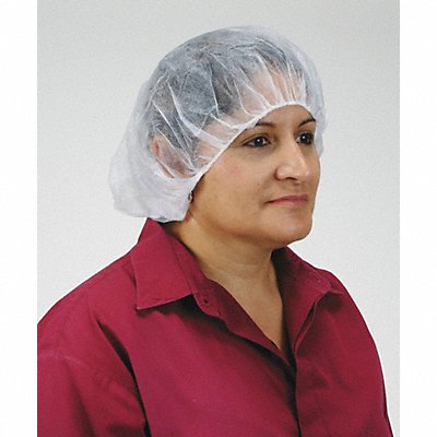CONDOR 3EZC6 D2139 Bouffant Cap PP White 28 in PK100