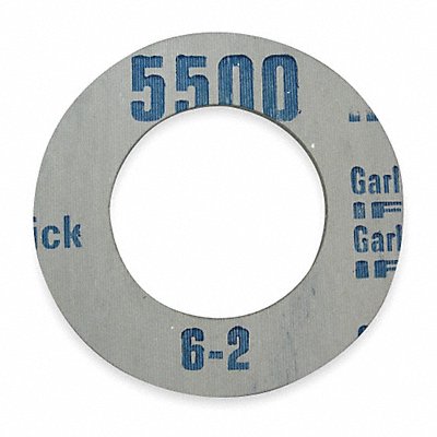 GARLOCK 5500RG01501250150 Flange Gasket 1-1/2 in 1/8 in Grey
