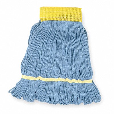TOUGH GUY 1TYX3 Wet Mop Blue Rayon