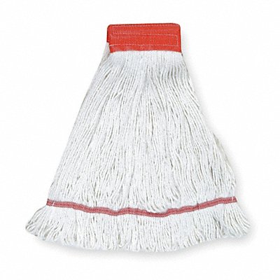 TOUGH GUY 1TYV4 Wet Mop White Cotton
