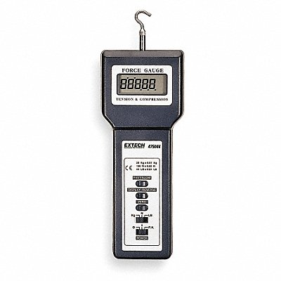 EXTECH 475044 Force Gauge +/-0.5% Force Acc Digital