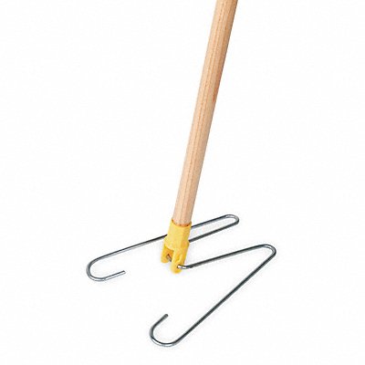 TOUGH GUY 1TZG1 Dust Mop Frame and Handle 9 in W White