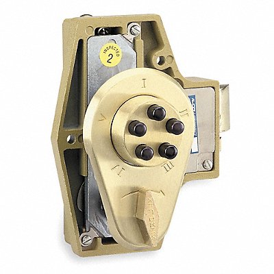 KABA 92226D D0005 Deadlocking Spring Latch Satin Chrome