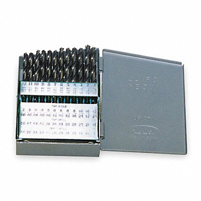 CHICAGO-LATROBE 57717 Jobber Drill Set 80 pc HSS