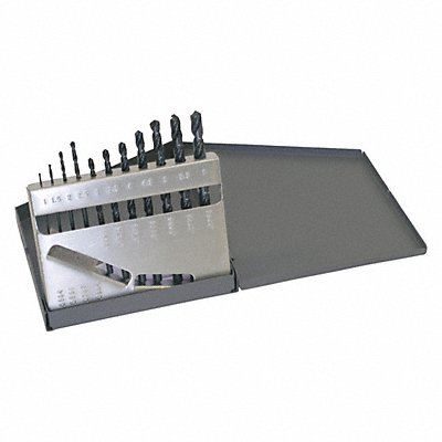 CHICAGO-LATROBE 57723 Jobber Drill Set 11 pc HSS