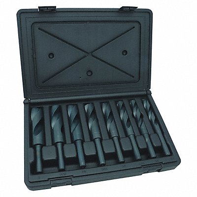 CHICAGO-LATROBE 57840 Reduced Shank Drill Set 8pc HSS
