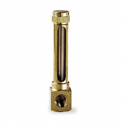 LDI INDUSTRIES G4213 Vented Oil Gauges 6.23 in H Brass NPTF