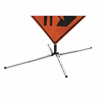 DICKE UF2000 Sign Stand Aluminum 18 in Maximum Mast H