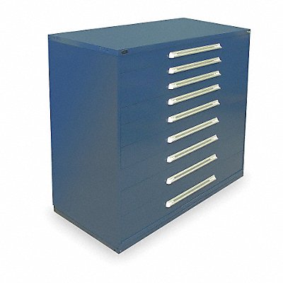 VIDMAR RP3544ALDB Modular Drawer Cabinet 59 x60 x28 Dark Blue 9Drwr
