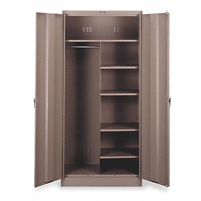 TENNSCO 7820SD Storage Cabinet 78 x36 x24 Sand 5Shlv