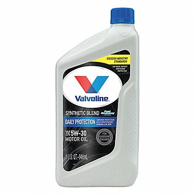 VALVOLINE 797975 Engine Oil 5W-30 Synthetic Blend 1qt