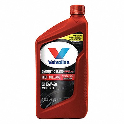 VALVOLINE 797977 Engine Oil 10W-40 Synthetic Blend 1qt
