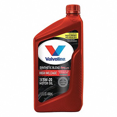 VALVOLINE 609506 Engine Oil 5W-20 Synthetic Blend 1qt