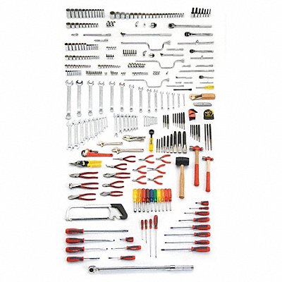 PROTO JCS0334MAS Master Tool Set Techncian SAE 334-Pieces