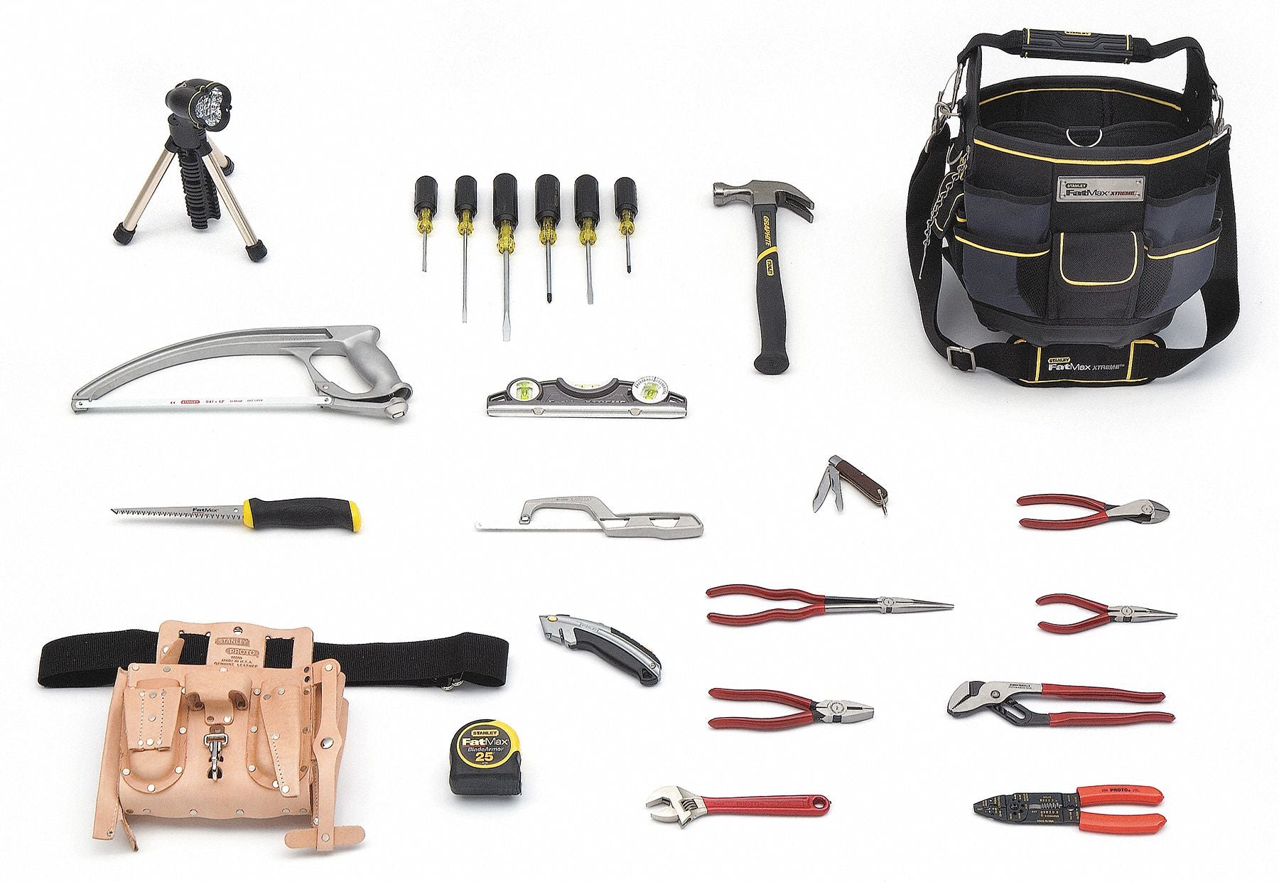 PROTO JTS0025ELEC Tradesman Tool Set Electrician 25-Pieces
