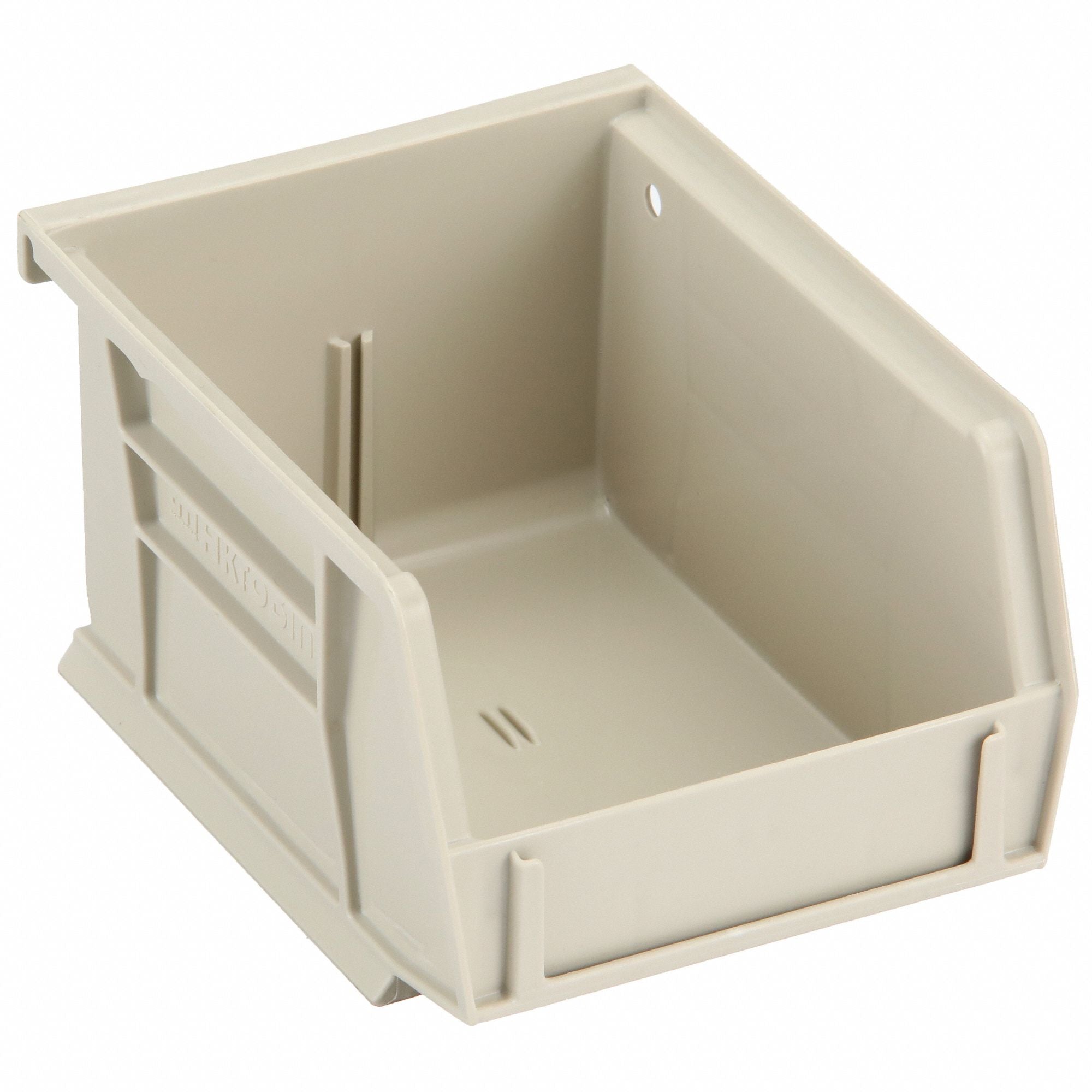 AKRO-MILS 30210STONE F8648 Hang and Stack Bin Stone Plastic 3 in