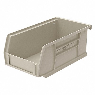AKRO-MILS 30220STONE F8647 Hang and Stack Bin Stone Plastic 3 in