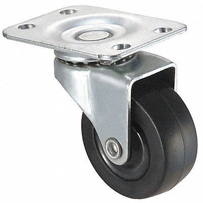 GRAINGER 1UKU1 Standard Plate Castor Swivel 175 lb.