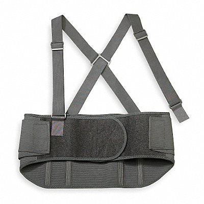 CONDOR 1UM55 D0584 Back Support with Stay Black Elastic M