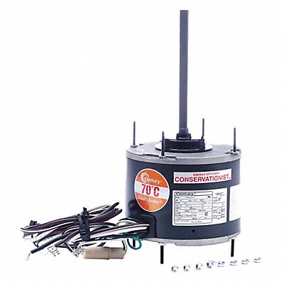 CENTURY FE1018SF Condenser Fan Motor 1/6 HP 825 rpm 60 Hz