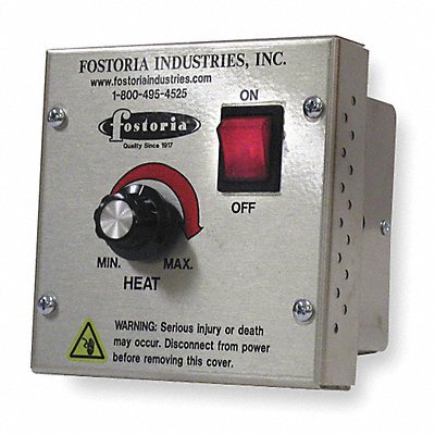 FOSTORIA VHC32 Wall Variable Heat Cntrl Knob Off Switch