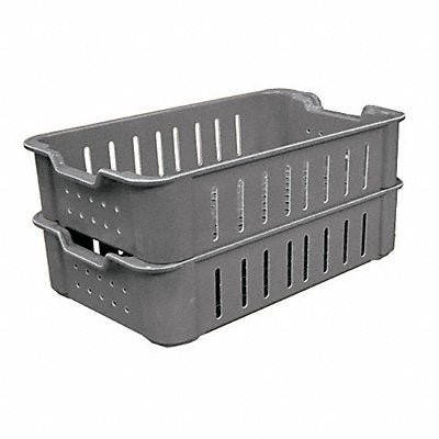 MOLDED FIBERGLASS 81904900000000 Straight Wall Ctr Grey Vented FRC
