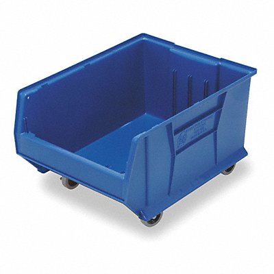 QUANTUM STORAGE SYSTEMS QUS984MOBBL E4548 Mobile Bin Blue Polypropylene 11 in