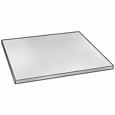GRAINGER BULKPSUHMW901 K5442 Plastic Sheet UHMWPE 24 x48 0.1875 T Wht Opq