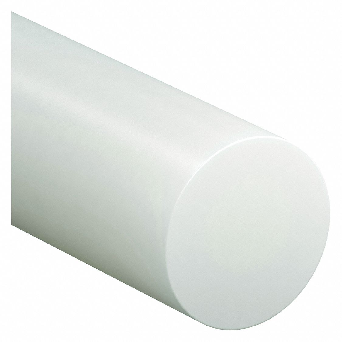 GRAINGER 1UXC8 K6831 Plastic Rod UHMWPE 1 1/4 Dia 3ftL White