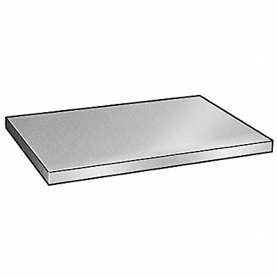 GRAINGER HP25X1212 Carbon Steel Plate 12 in L 12 in W